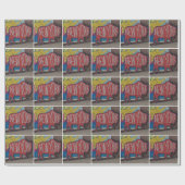 Buffalo New York Cadeaupapier (Vlak)