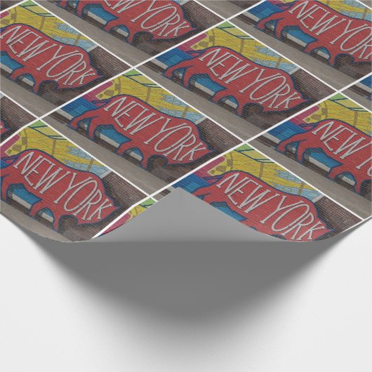 Buffalo New York Cadeaupapier (Hoek)