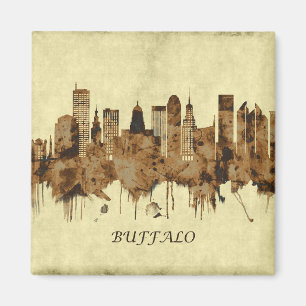 Buffalo New York Cityscape Magneet