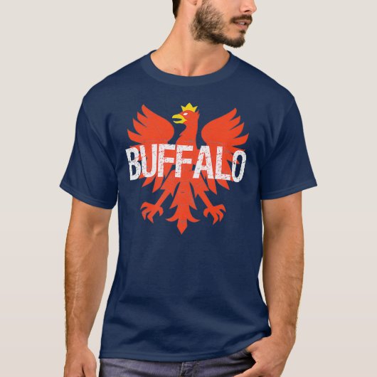 Buffalo New York Dyngus Day Capital Poolse NY T-shirt (Voorkant)