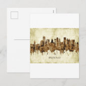 Buffalo New York Feestdagenkaart (Voorkant / Achterkant)
