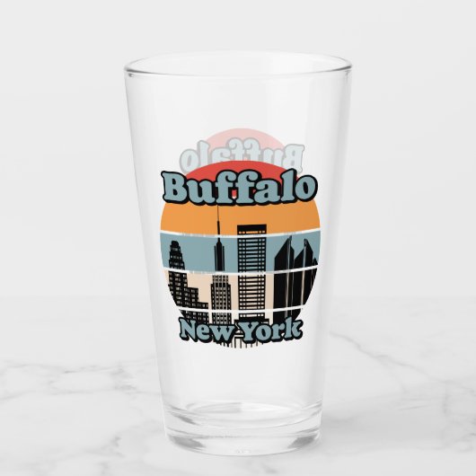 Buffalo, New York Glas (Voorkant)