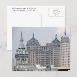 Buffalo, New York Historische bezienswaardigheden Briefkaart