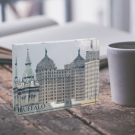 Buffalo, New York Historische Monumenten Fotoblokken