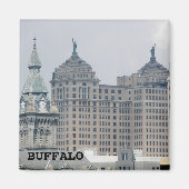 Buffalo, New York Historische Monumenten Magneet (Voorkant)