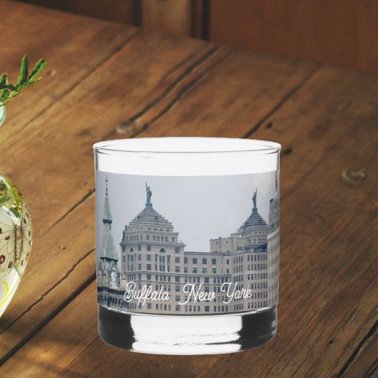 Buffalo, New York Historische Monumenten Whisky Glas