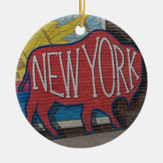 Buffalo New York Keramisch Ornament
