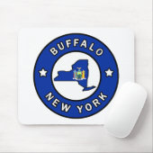 Buffalo New York Muismat (Met muis)
