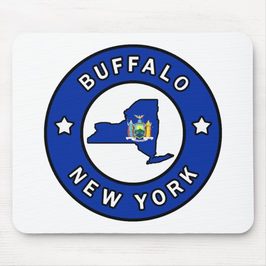 Buffalo New York Muismat (Voorkant)