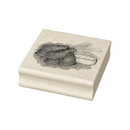 Buffalo New York NY Hot Chicken Wings Celery Rubberstempel