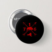 Buffalo New York Ny _ Netnummer 716 Ronde Button 5,7 Cm (Voorkant /achterkant)