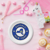 Buffalo New York Papieren Bordje (Feest)