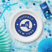 Buffalo New York Papieren Bordje (Feest)