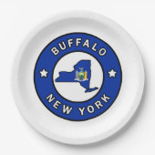 Buffalo New York Papieren Bordje (Voorkant)