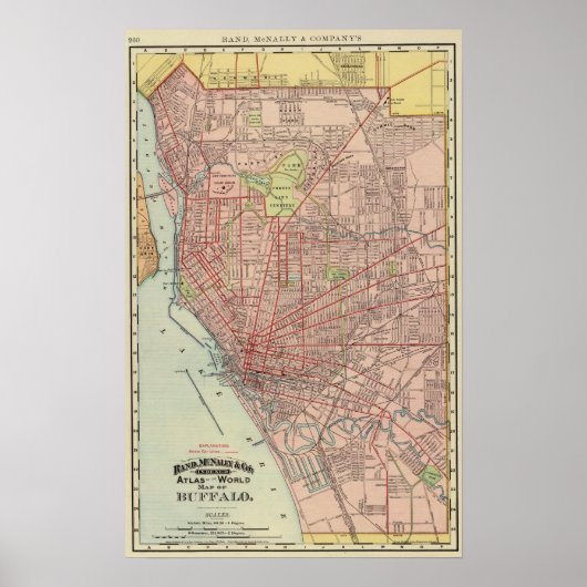 Buffalo, New York Poster (Voorkant)