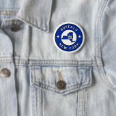 Buffalo New York Ronde Button 5,7 Cm (In situ)