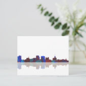 Buffalo New York skyline Briefkaart (Staand voorkant)