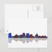 Buffalo New York skyline Briefkaart (Voorkant / Achterkant)