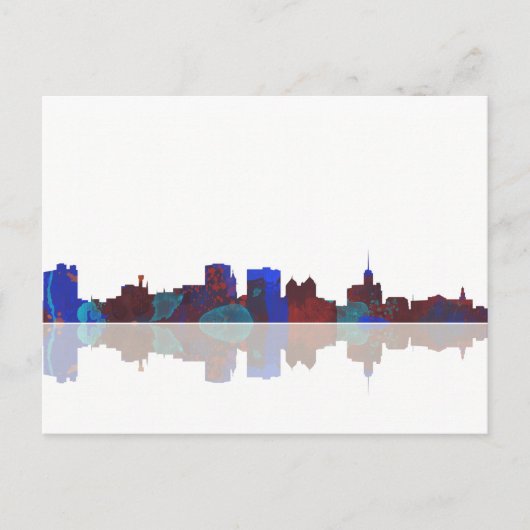 Buffalo New York skyline Briefkaart (Voorkant)