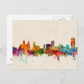 Buffalo New York Skyline Cityscape Briefkaart (Voorkant / Achterkant)