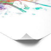 Buffalo New York Skyline Foto Afdruk (Hoek)