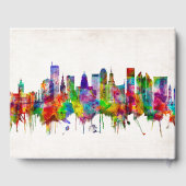 Buffalo New York Skyline Gastenboek (Achterkant)