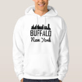 Buffalo New York Skyline Hoodie (Voorkant)