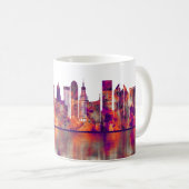 Buffalo New York Skyline Koffiemok (Voorkant rechts)