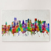 Buffalo New York Skyline Legpuzzel (Horizontaal)