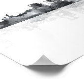 BUFFALO NEW YORK SKYLINE POSTER (Hoek)