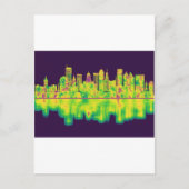 Buffalo New York Skyline Uitnodiging Briefkaart (Voorkant)