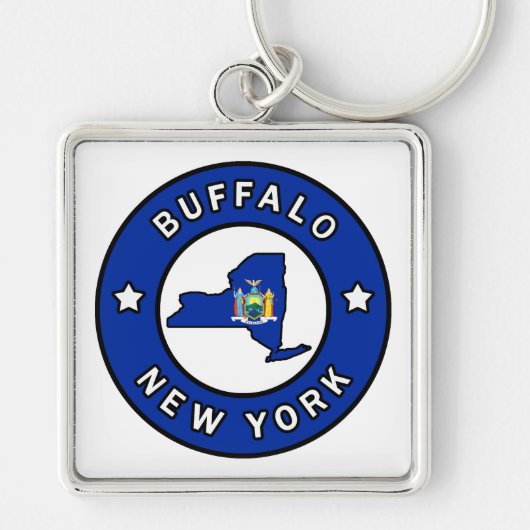 Buffalo New York Sleutelhanger (Voorkant)
