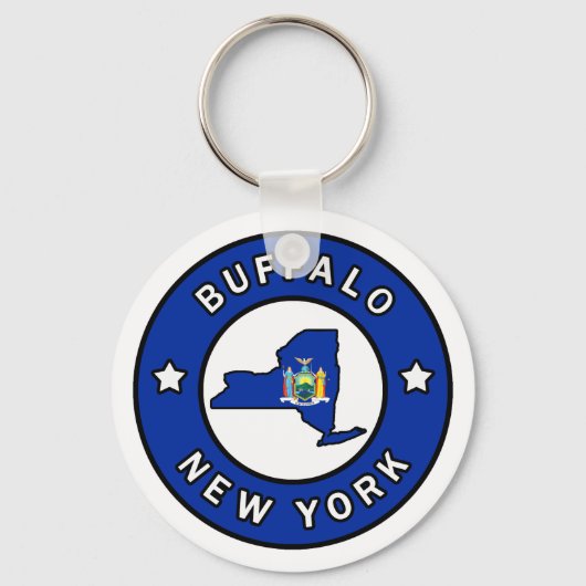 Buffalo New York Sleutelhanger (Voorkant)
