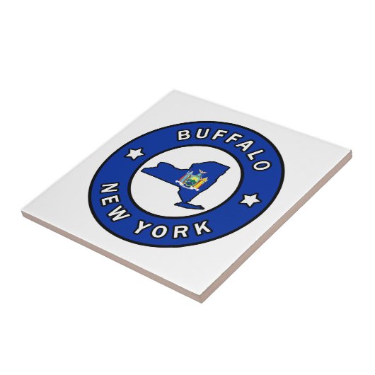 Buffalo New York Tegeltje (Zijkant)