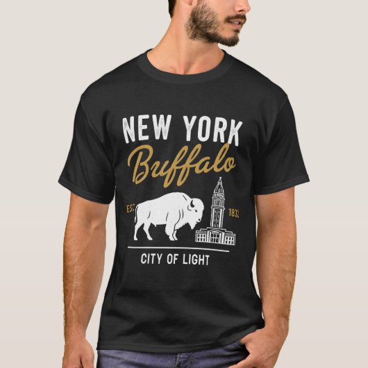 Buffalo New York USA T-shirt (Voorkant)