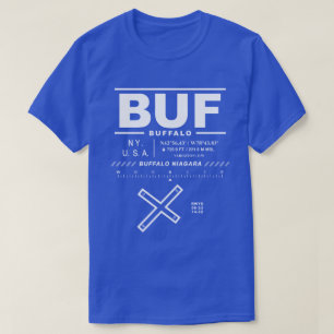 Buffalo Niagara International Airport BUF T-shirt