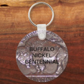 BUFFALO NICKEL CENTENNIAL SLEUTELHANGER (Voorkant)