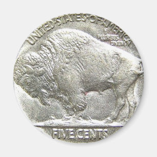 BUFFALO NICKEL MAGNEET