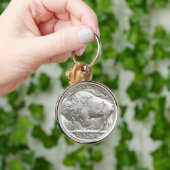 BUFFALO NICKEL SLEUTELHANGER (Hand)