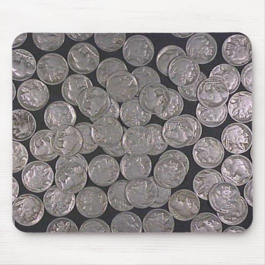 Buffalo Nickels Muismat (Voorkant)