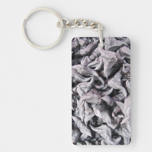 Buffalo Nuts - Water Caltrop Sleutelhanger (Voorkant)