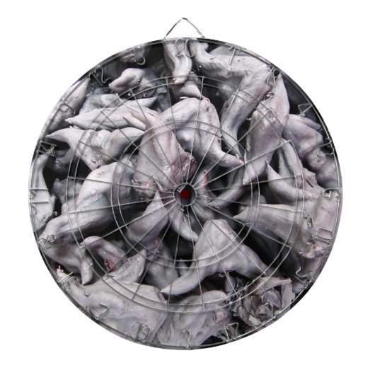 Buffalo Nuts - Waterkaltrop Dartbord (Voorkant)
