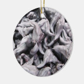 Buffalo Nuts - Waterkaltrop Keramisch Ornament (Links)