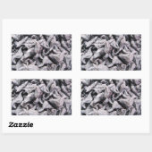 Buffalo Nuts - Waterkaltrop Rechthoekige Sticker (Vel)