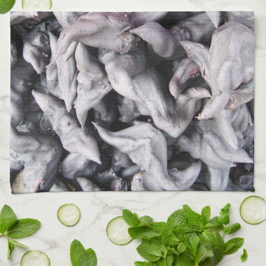 Buffalo Nuts - Waterkaltrop Theedoek (Gevouwen)