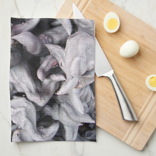 Buffalo Nuts - Waterkaltrop Theedoek (Quarter Fold)