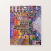 Buffalo NY City Hall Mary Kunz Goldman Art Legpuzzel (Verticaal)