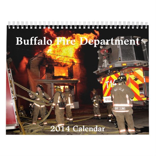 Buffalo, NY FireDepartment 2014 Calendar Kalender (Hoes)