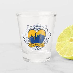 Buffalo NY Home Sweet Home Shot Glass Glas