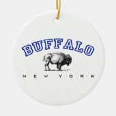 Buffalo NY Keramisch Ornament (Voorkant)
